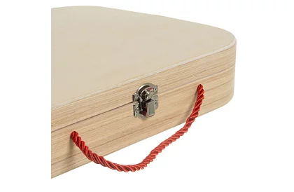 Drewniana skrzynka z narzędziami i zwierzątkami - elementy wkręcane