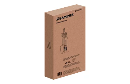 Narzędzia do kominka – zestaw 5 w 1 w stylu retro