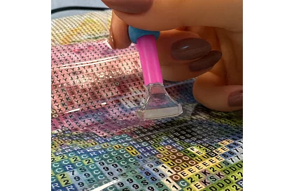 Malowanie diamentami 5D – Kwiaty w wazonie