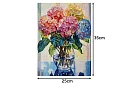 Malowanie diamentami 5D – Kwiaty w wazonie