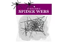 Sztuczna pajęczyna halloweenowa + 2 pająki