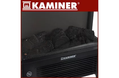 Elektryczny kominek z efektem ognia – 2000 W – wentylator z funkcją ogrzewania