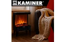 Elektryczny kominek z efektem ognia – 2000 W – wentylator z funkcją ogrzewania
