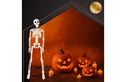 Dekoracja szkielet do zawieszenia – 40 cm