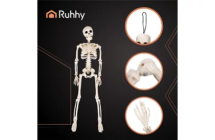 Dekoracja szkielet do zawieszenia – 40 cm