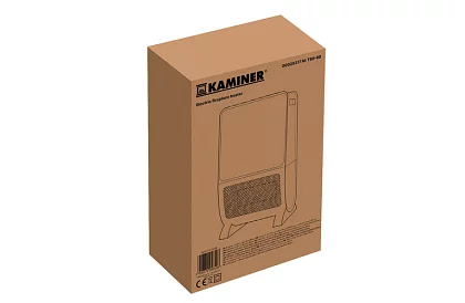 Elektryczny kominek KAMINER 2000 W – efekt płonącego ognia