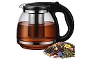Szklany czajnik do herbaty z zaparzaczem – 2 l