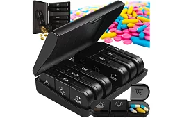 Organizer na leki – 7 dni, 3 × dziennie