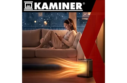 Ceramiczny elektryczny grzejnik LUMNI 1500W