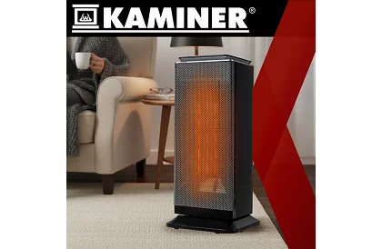 Ceramiczny elektryczny grzejnik LUMNI 2.0 - 2000W z pilotem