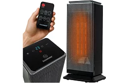 Ceramiczny elektryczny grzejnik LUMNI 2.0 - 2000W z pilotem