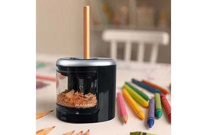 Elektryczna temperówka z dwoma otworami i pojemnikiem