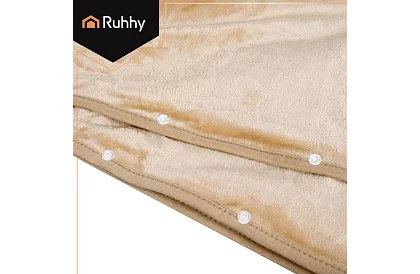 Koc termiczny 160 × 90 cm – ponczo na plecy i ramiona