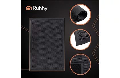 Gumowa mata antypoślizgowa – 60 × 90 cm