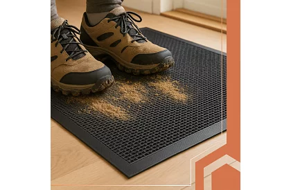 Gumowa mata antypoślizgowa – 60 × 90 cm