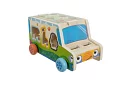 Drewniany samochodzik – Montessori sorter kształtów