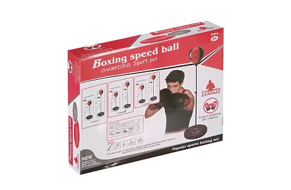 Zestaw bokserski 3 w 1 – worek bokserski i rękawice