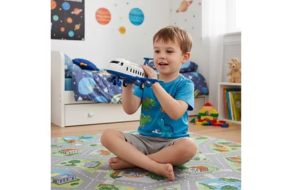 Samochód składany – interaktywna strefa parkingowa z samochodami