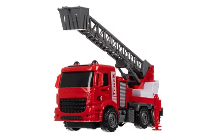 Zestaw wozów strażackich z ruchomymi częściami – 6 sztuk