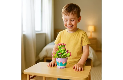 3D Zestaw konstrukcyjny kwiat – BONSAI 172 elementy