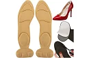 Miękkie wkładki do butów z ochroną pięty – beżowe