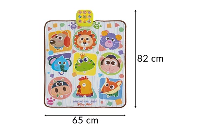 Interaktywna mata taneczna 82 x 65 cm - mata muzyczna