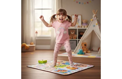 Interaktywna mata taneczna 82 x 65 cm - mata muzyczna