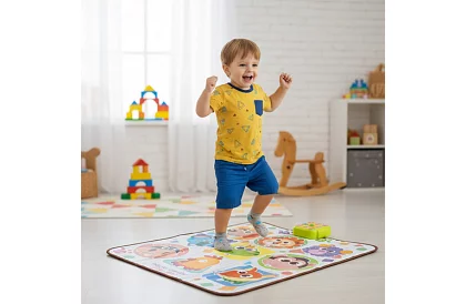 Interaktywna mata taneczna 82 x 65 cm - mata muzyczna