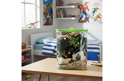 Baza wojskowa – figurki armii, czołg, broń