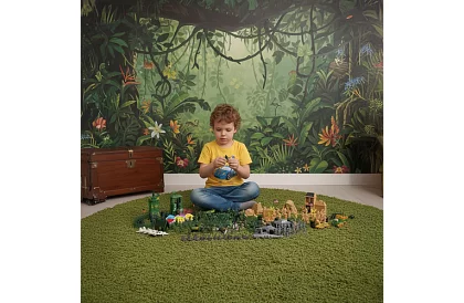 Baza wojskowa – figurki armii, czołg, broń