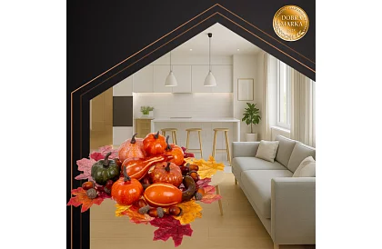 Jesienne sztuczne dekoracje – 50 sztuk