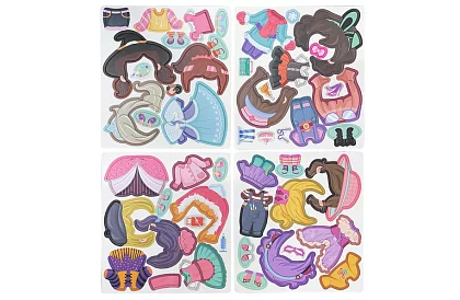 Kreatywne magnetyczne puzzle - zestaw