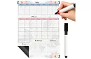 Magnetyczny planner na lodówkę RUHHY – kalendarz 60 x 45 cm + marker