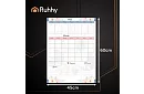 Magnetyczny planner na lodówkę RUHHY – kalendarz 60 x 45 cm + marker
