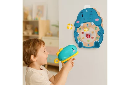 Strzelanka na cel w dinozaurami