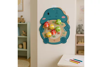 Strzelanka na cel w dinozaurami