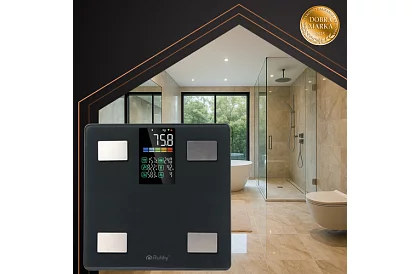 Elektroniczna waga osobista analityczna do 226 kg – czarna