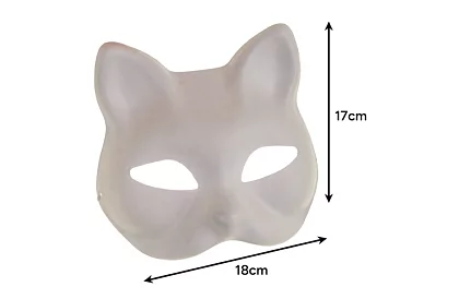 DIY zestaw – maski dla kotów na karnawał 6 sztuk