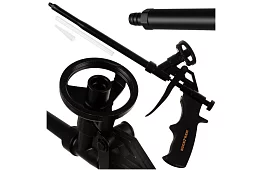 Metalowy pistolet do pianki montażowej - 320 mm