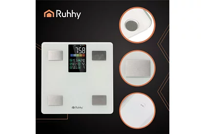 Waga osobista elektroniczna analityczna do 226 kg - biała