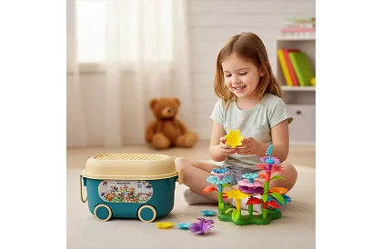 Zestaw kreatywny – zestaw 3D kwiatów