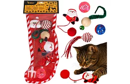 Zestaw zabawek dla kotów – 6 szt.