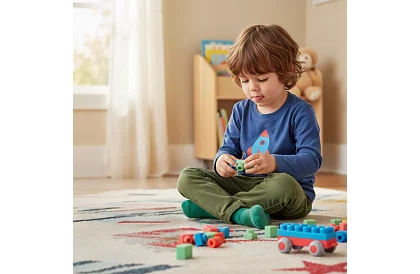 Gumowe sensoryczne kostki dla dzieci – 30 sztuk