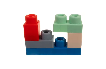 Gumowe sensoryczne kostki dla dzieci – 30 sztuk