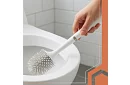 Silikonowa szczotka do toalety – szczotka WC, biała