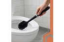 Silikonowa szczotka do toalety – szczotka WC, czarna