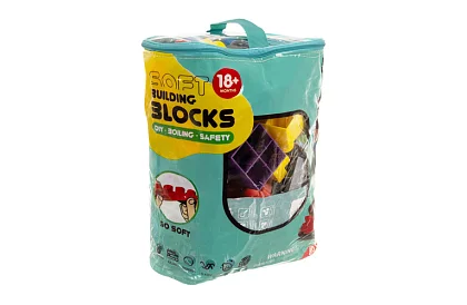 Gumowe sensoryczne kostki dla dzieci – 80 sztuk