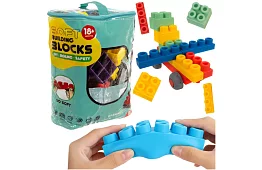 Gumowe sensoryczne kostki dla dzieci – 80 sztuk