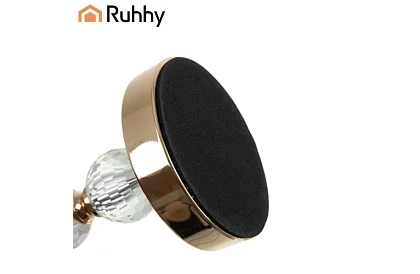 Zestaw 3 świeczników – Złoty Glamour