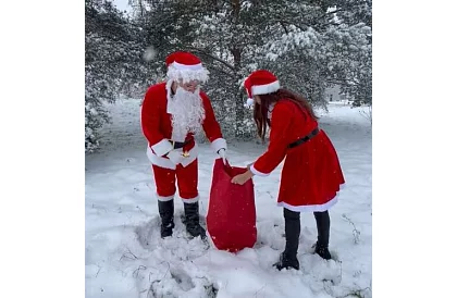 Kostium damski – Święty Mikołaj